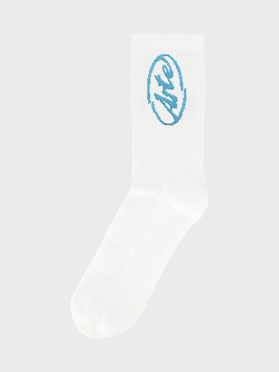 Circle Logo Socks — front