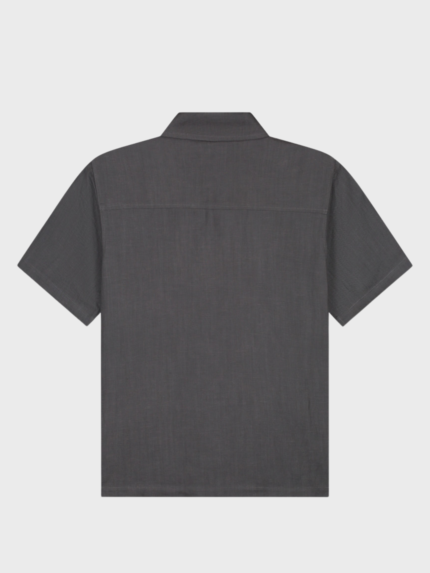 Linen Blend Ss Shirt