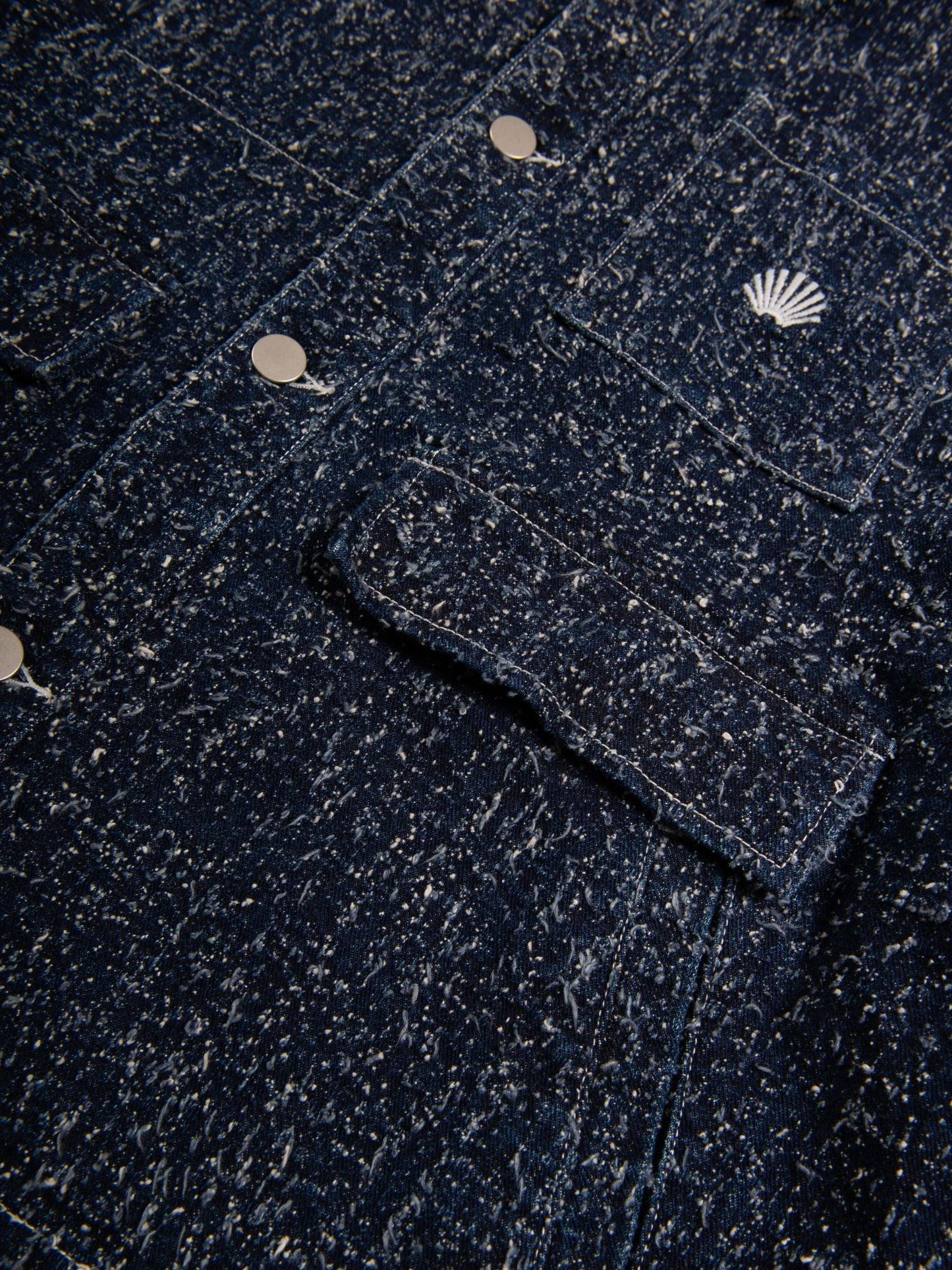 New Amsterdam Surf Association Spray denim jacket Blue