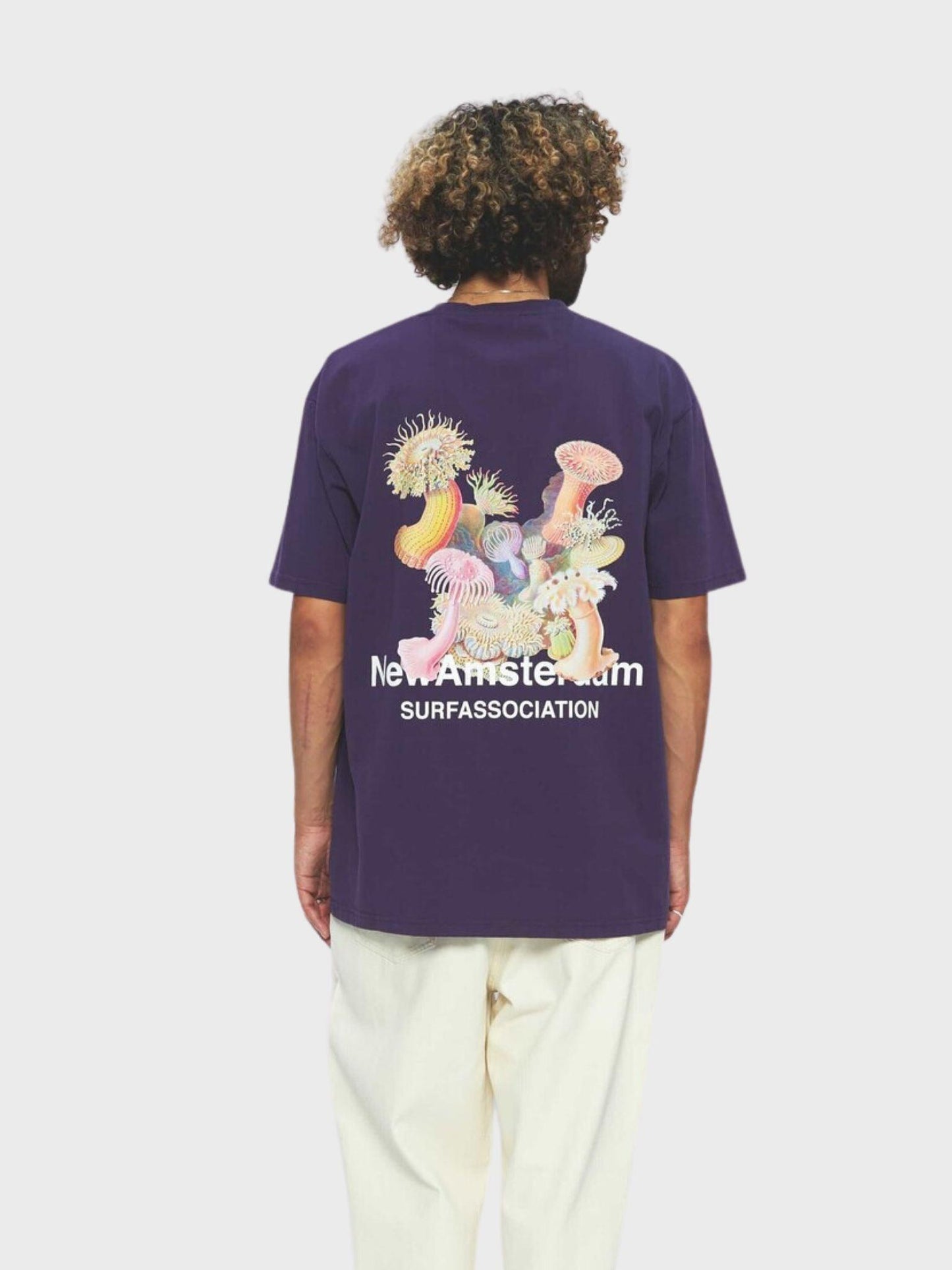 New Amsterdam Surf Association Anemone Tee purple