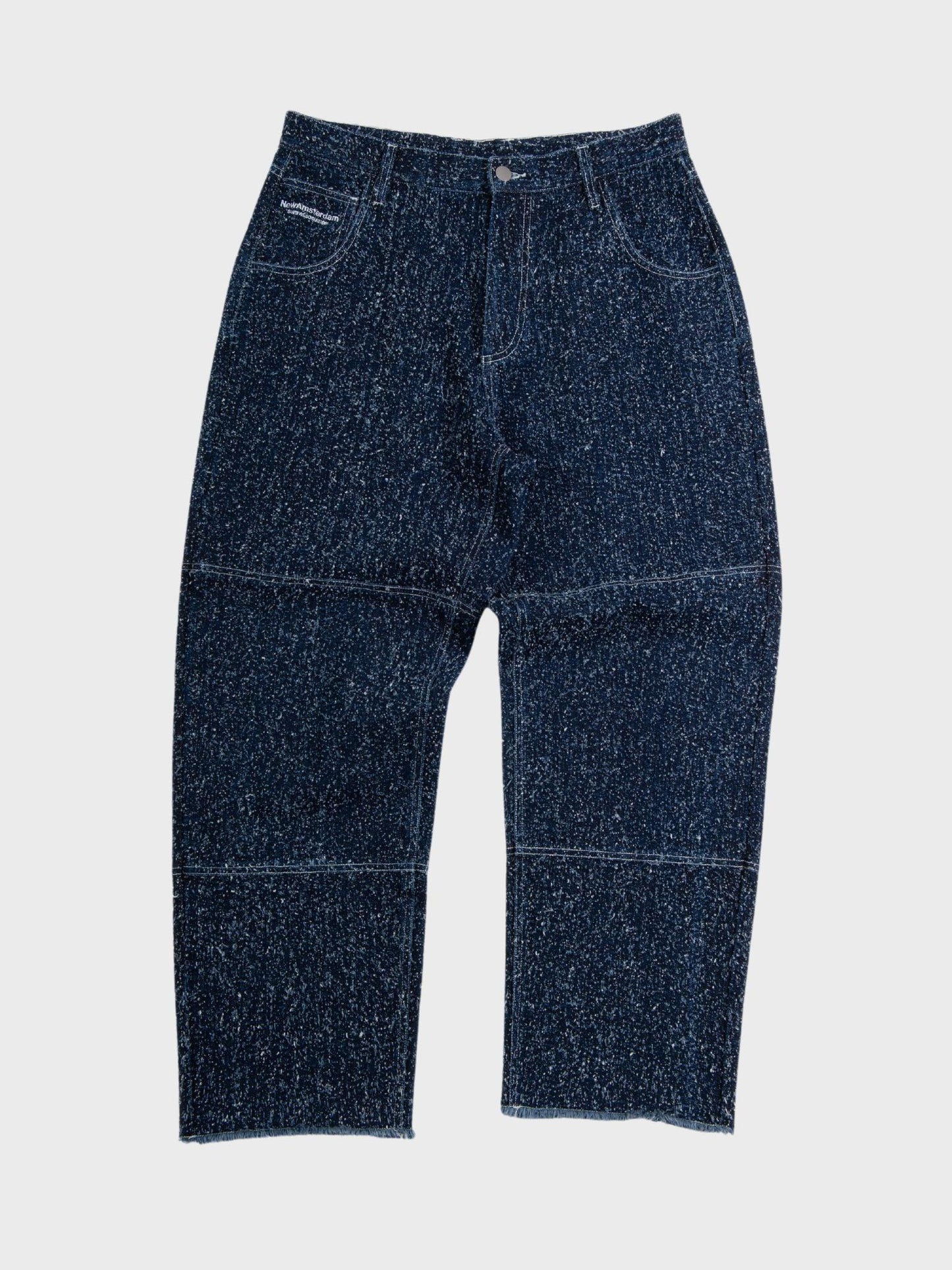 New Amsterdam Surf Association Spray denim trouser Blue