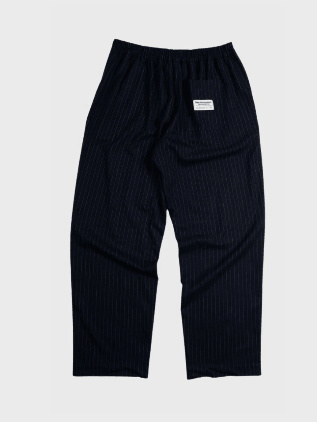 New Amsterdam Surf Association After Trouser in Pinstripe Navy