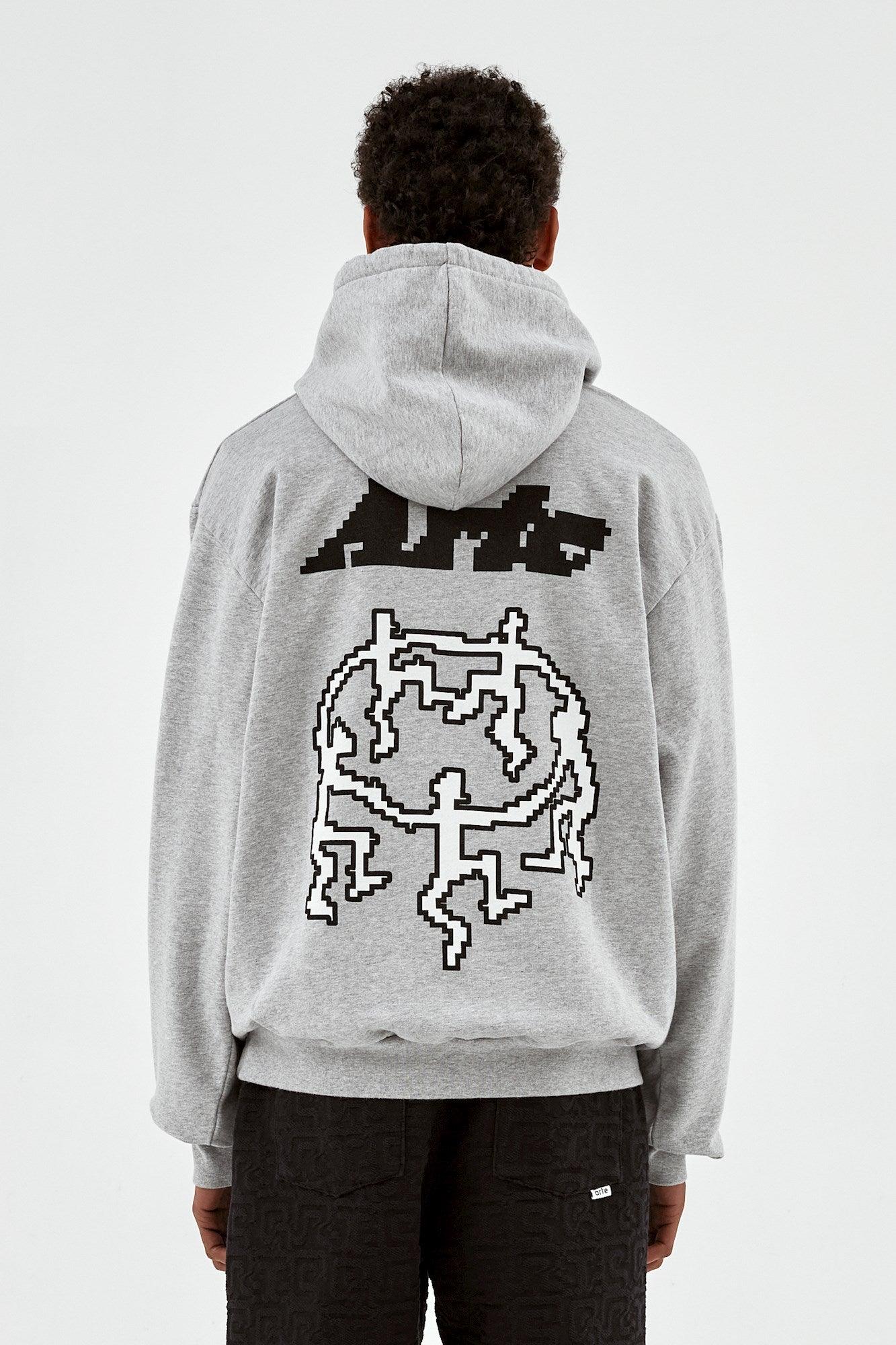 Arte Antwerp Harmon Back Pixel Dancers Premium Cotton Hoodie