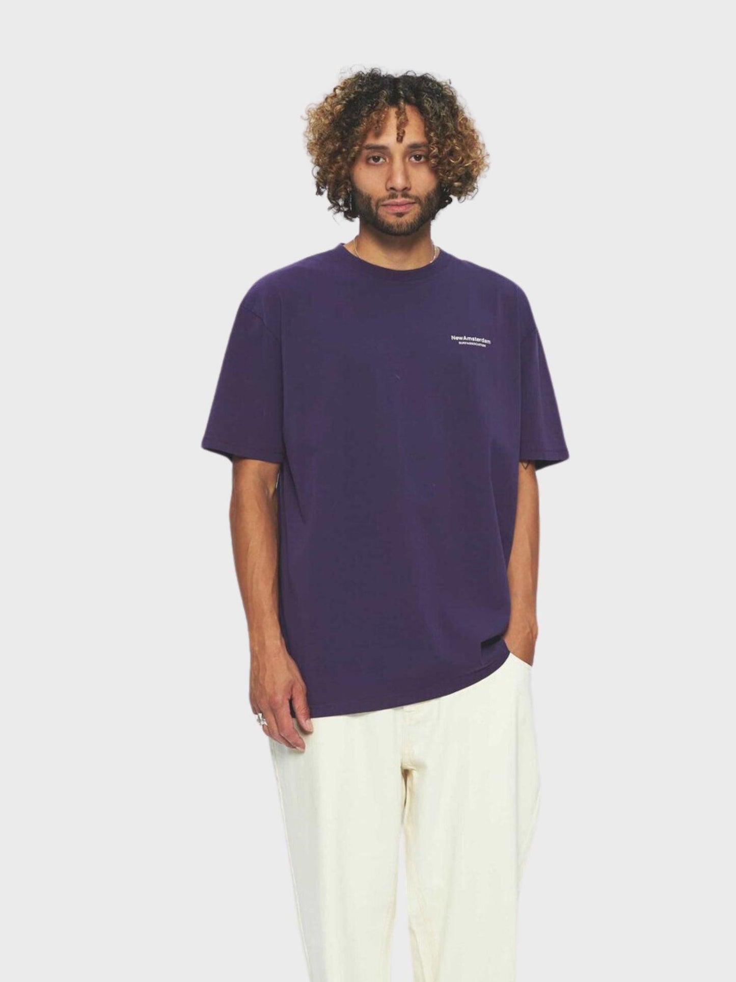 New Amsterdam Surf Association Anemone Tee purple