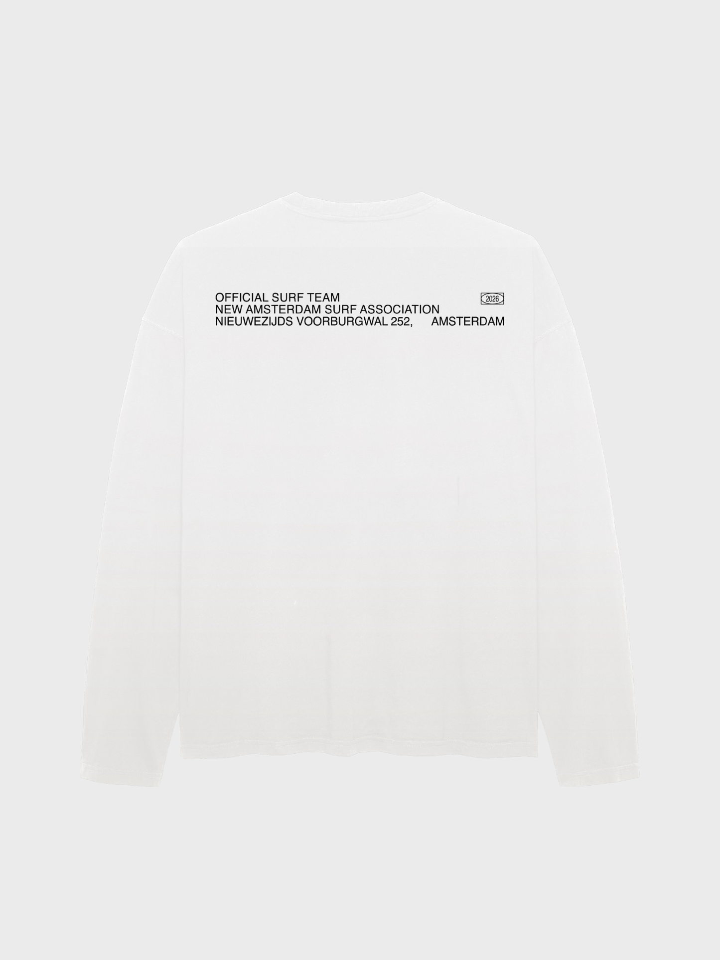 Shaper Longsleeve Overdyed White