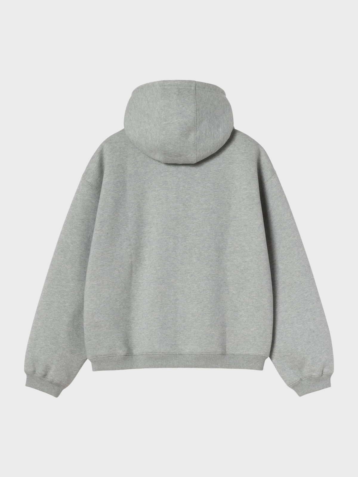 Carhartt WIP Hooded Ebbert Jacket — Grey Heather / White
