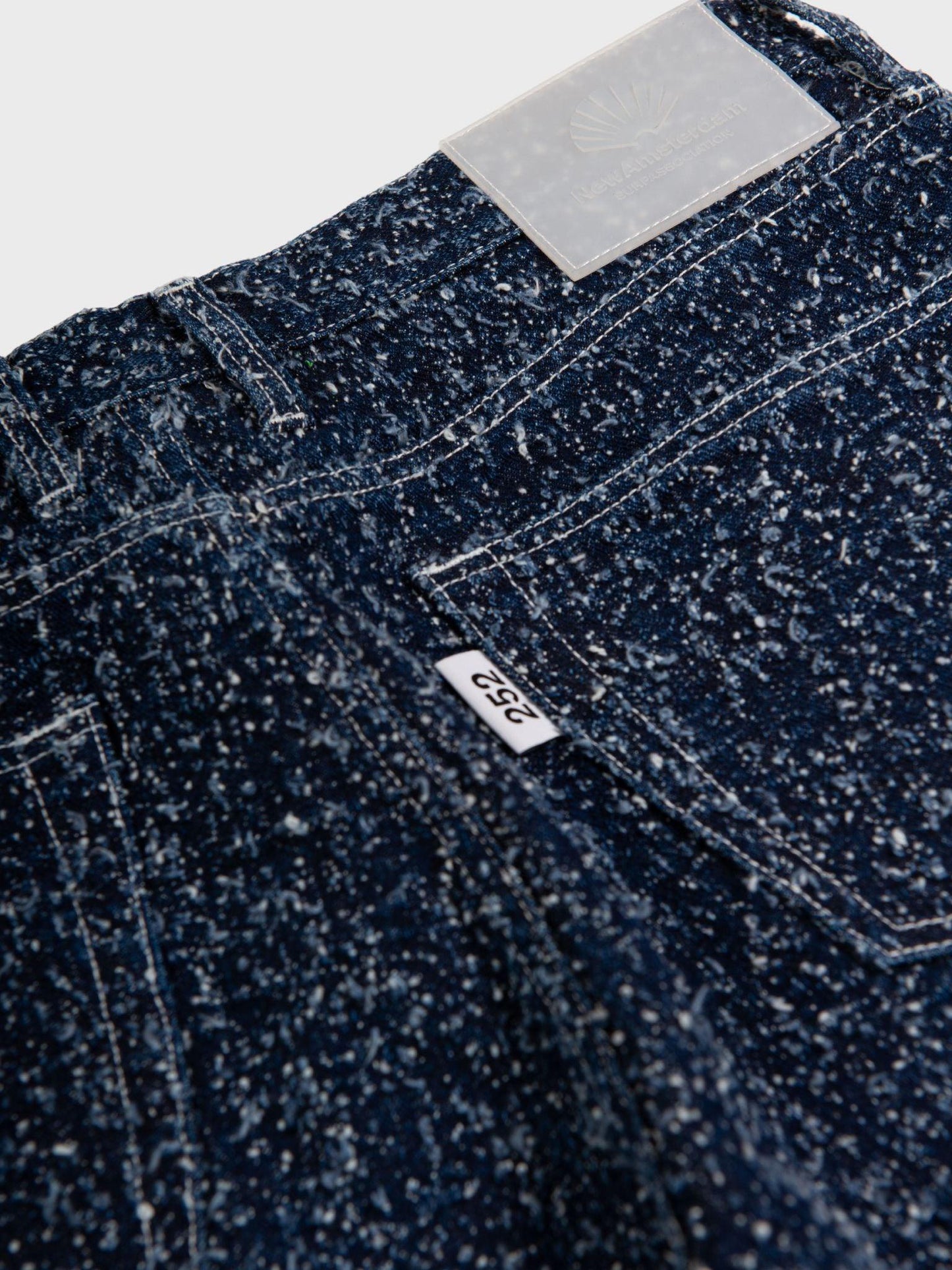 New Amsterdam Surf Association Spray denim trouser Blue