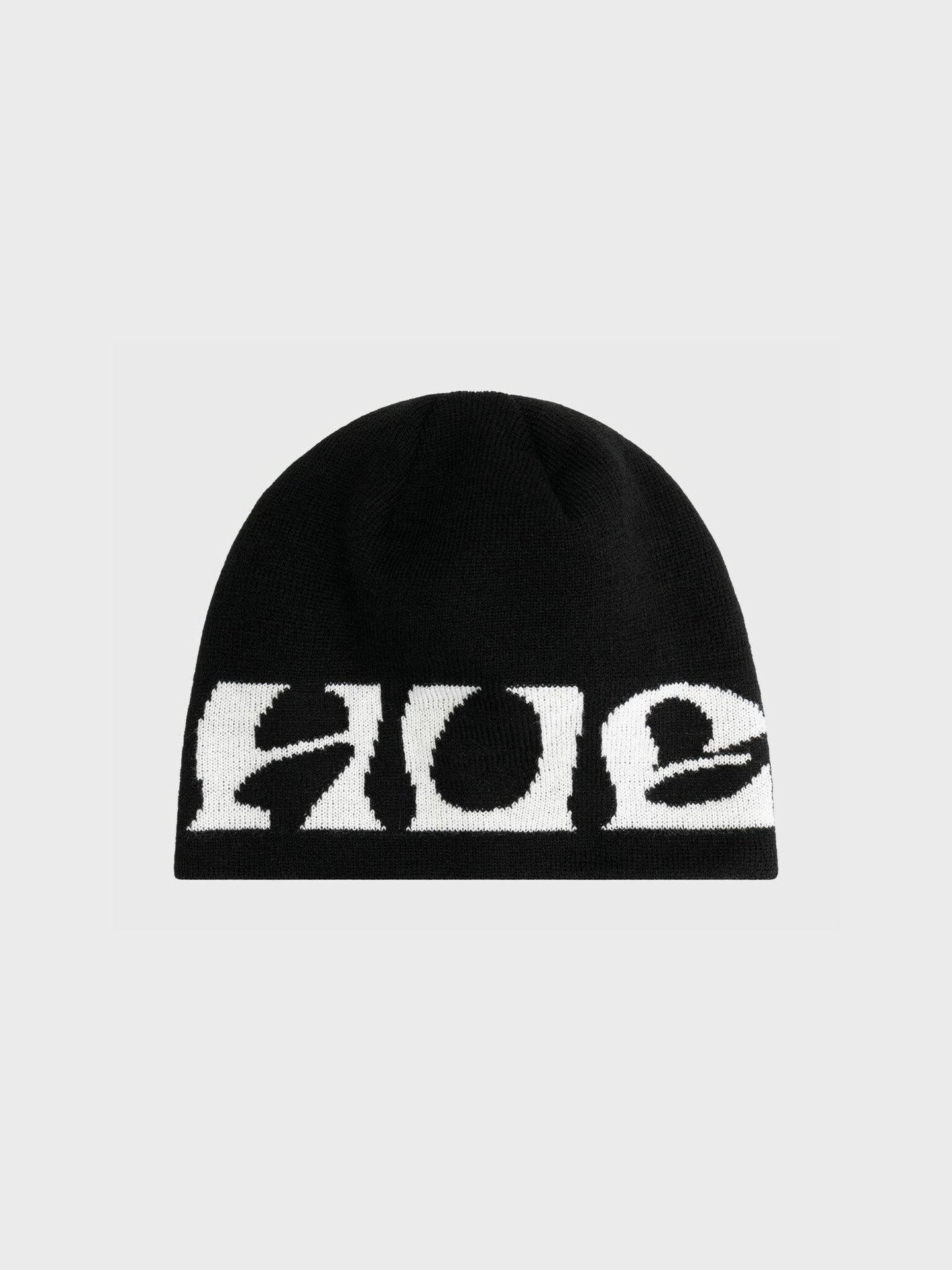 Hue Line Check Beanie