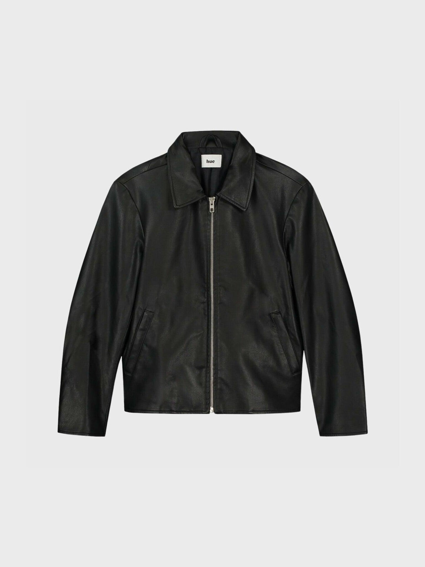 Hue Vegan Leather Jacket