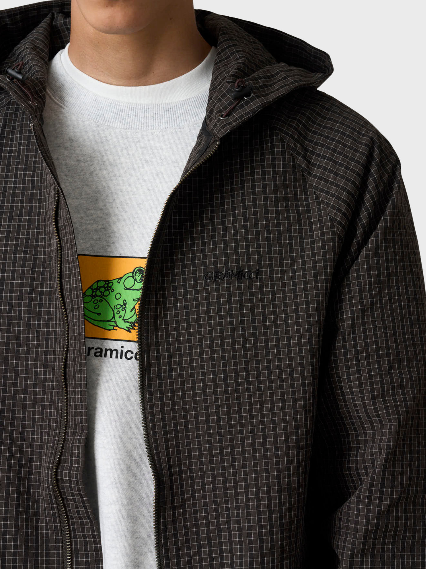Northside Plaid Hooded Jacket
