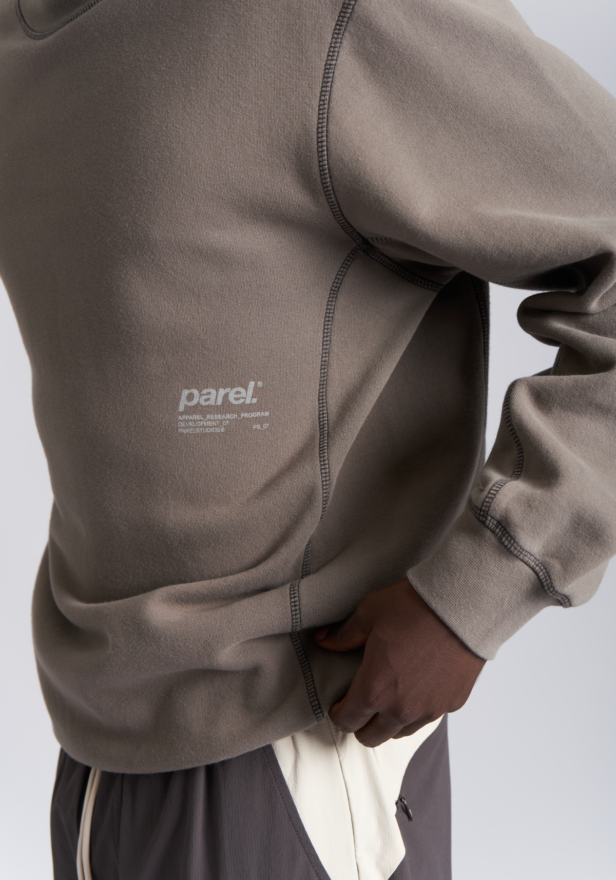 Contrast Crewneck
