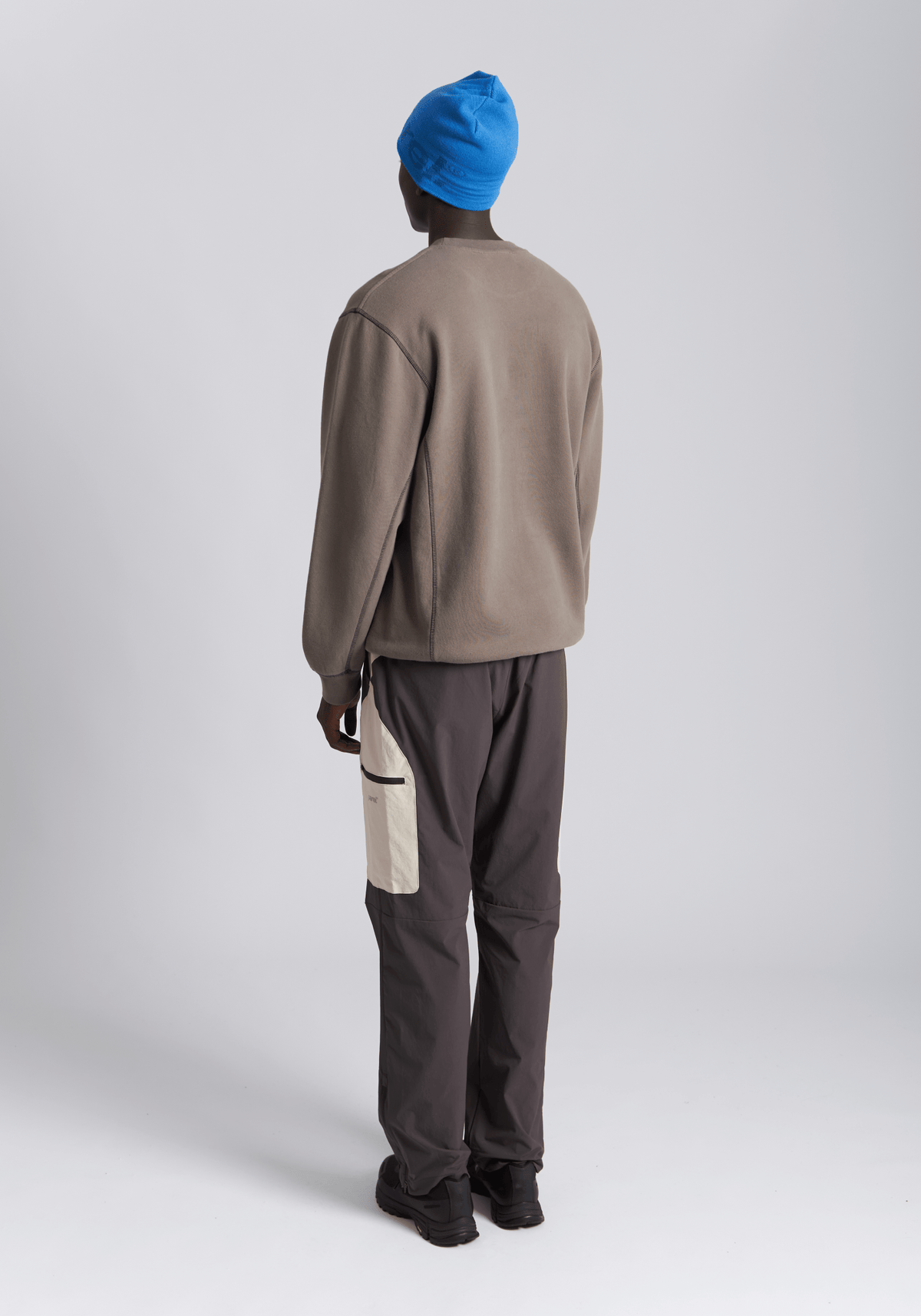 Contrast Crewneck