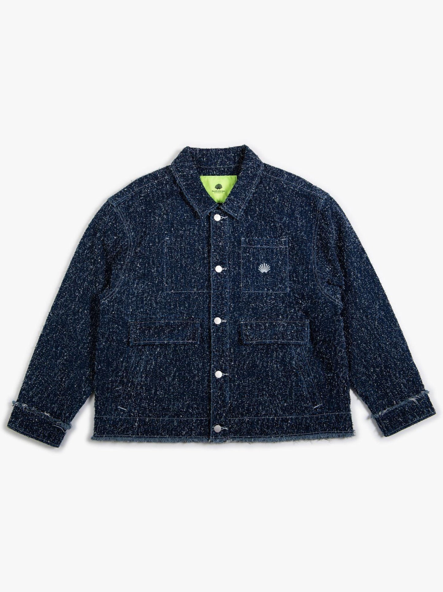 New Amsterdam Surf Association Spray denim jacket Blue