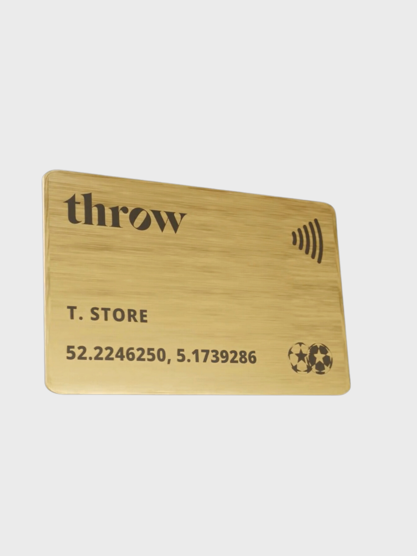 Metal Giftcard