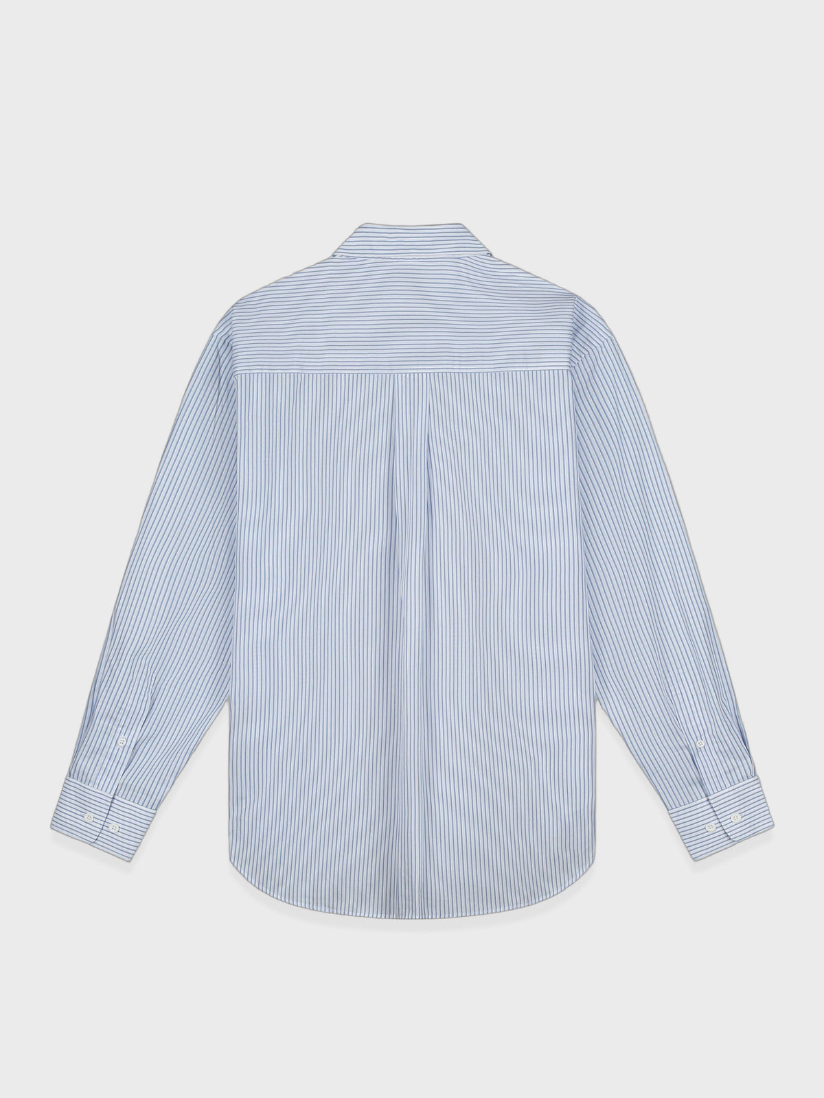 Arte Antwerp Striped Gallery Shirt in Blue achterkant