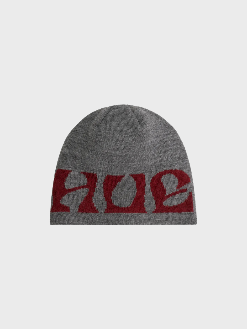 Line Check Beanie grey