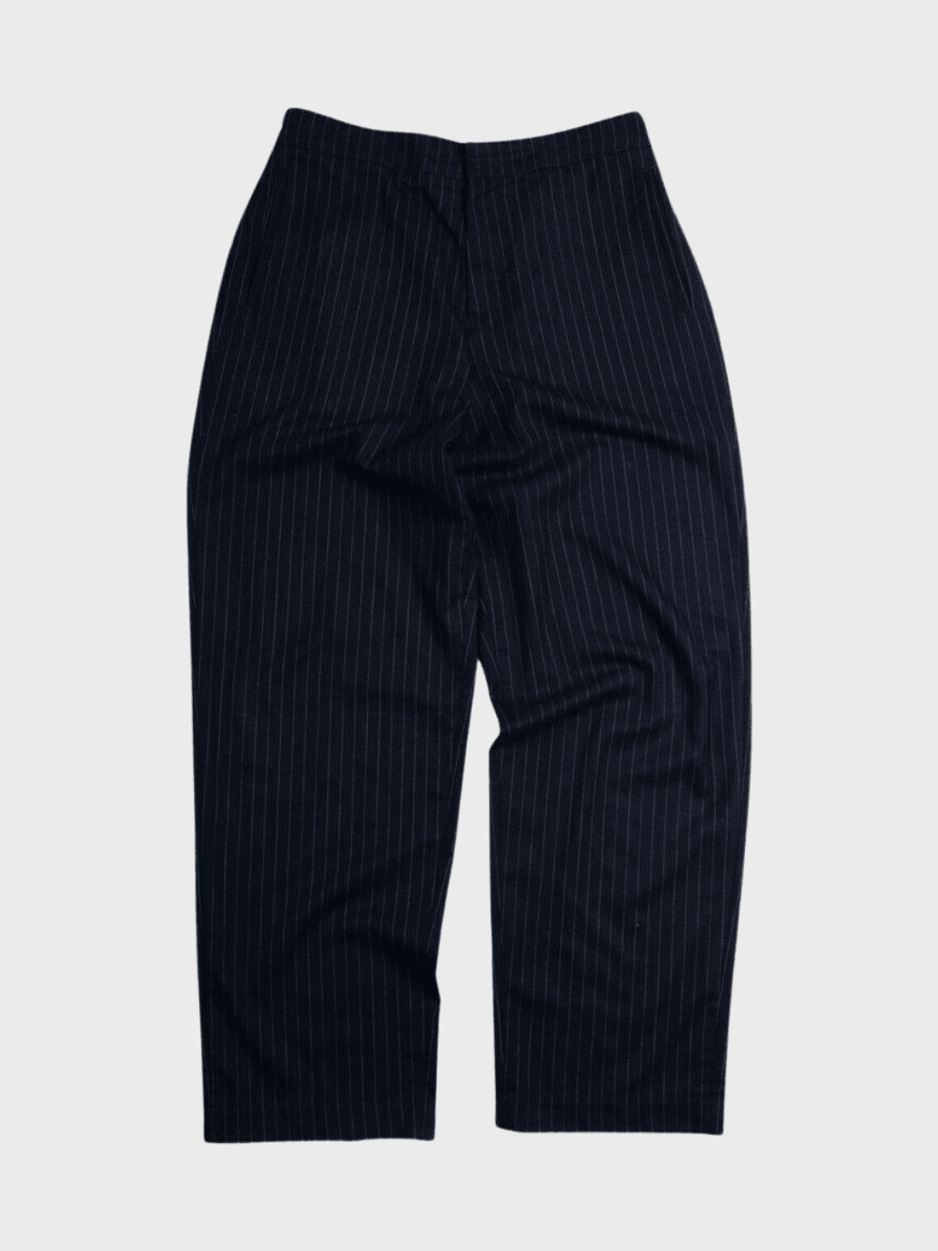 New Amsterdam Surf Association After Trouser in Pinstripe Navy