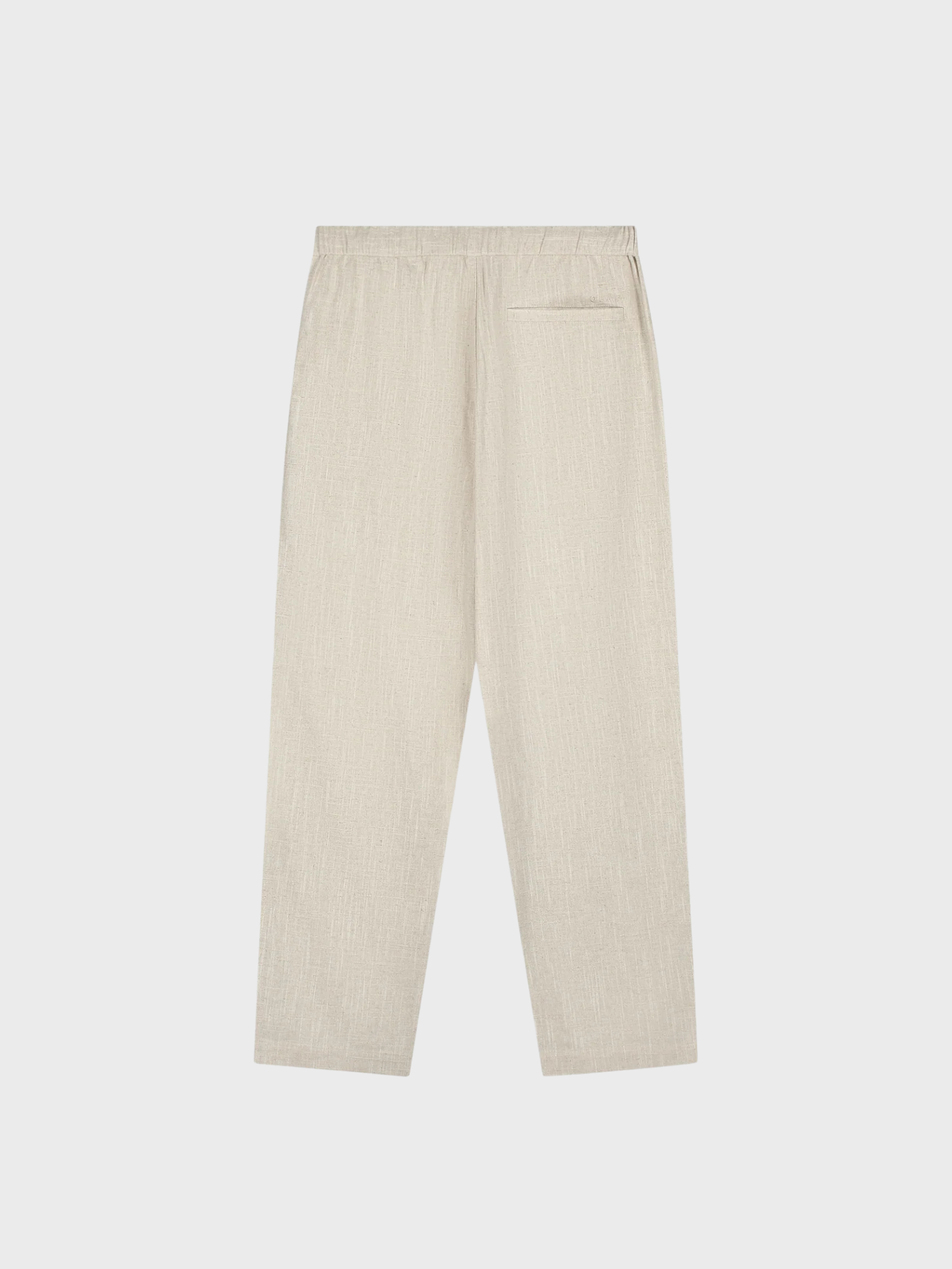 Linen Barrel Leg Pants
