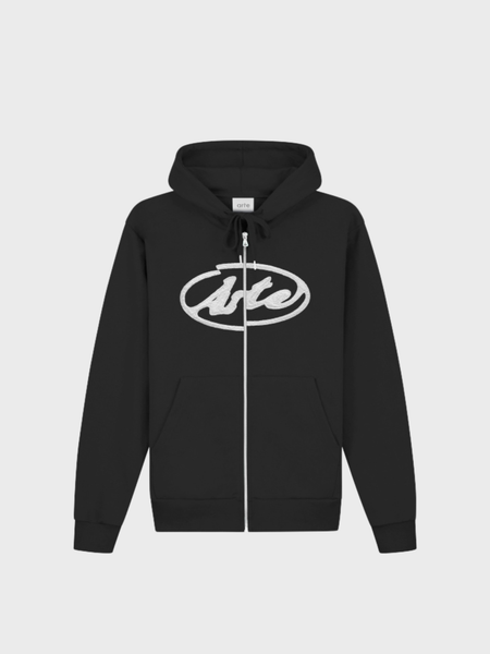 Circle Logo Zip Hoodie