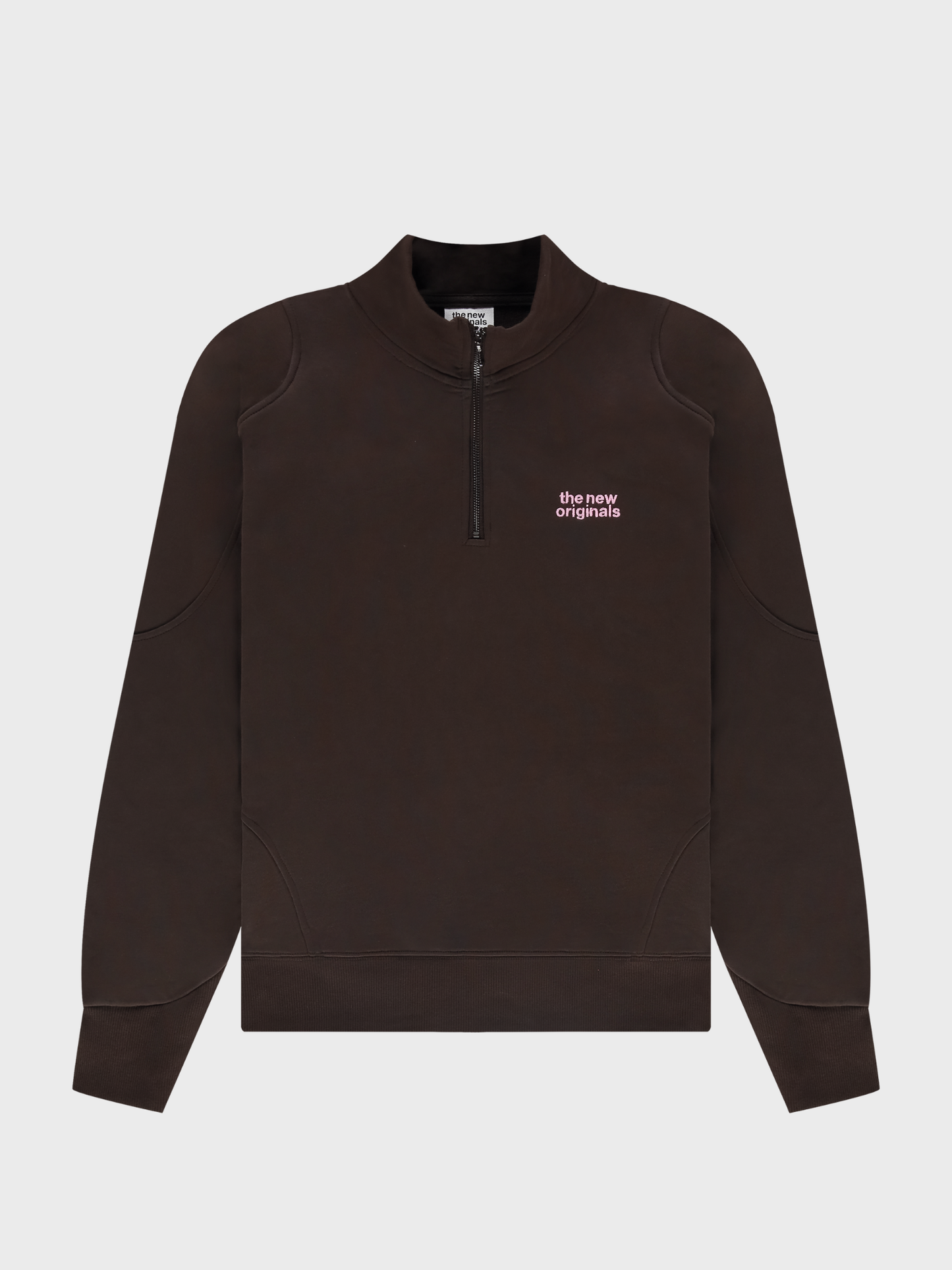 Emblem Half Zip Sweater