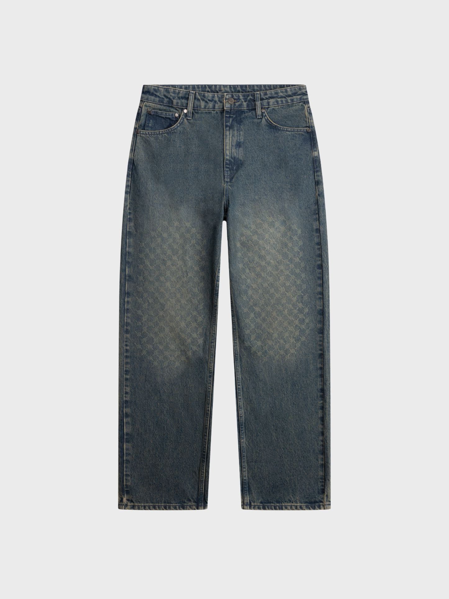 Faded Monogram Amba Jeans