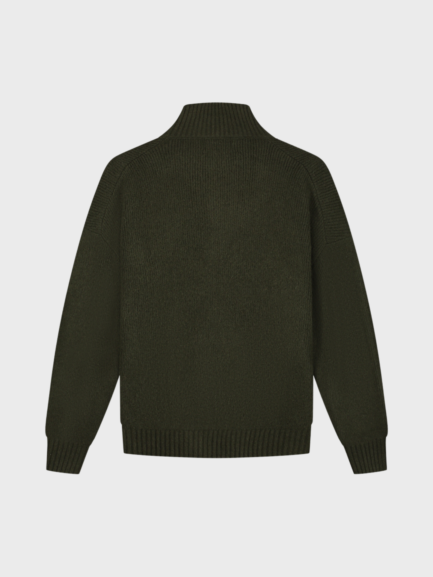 Signature Knitted Zip Mock
