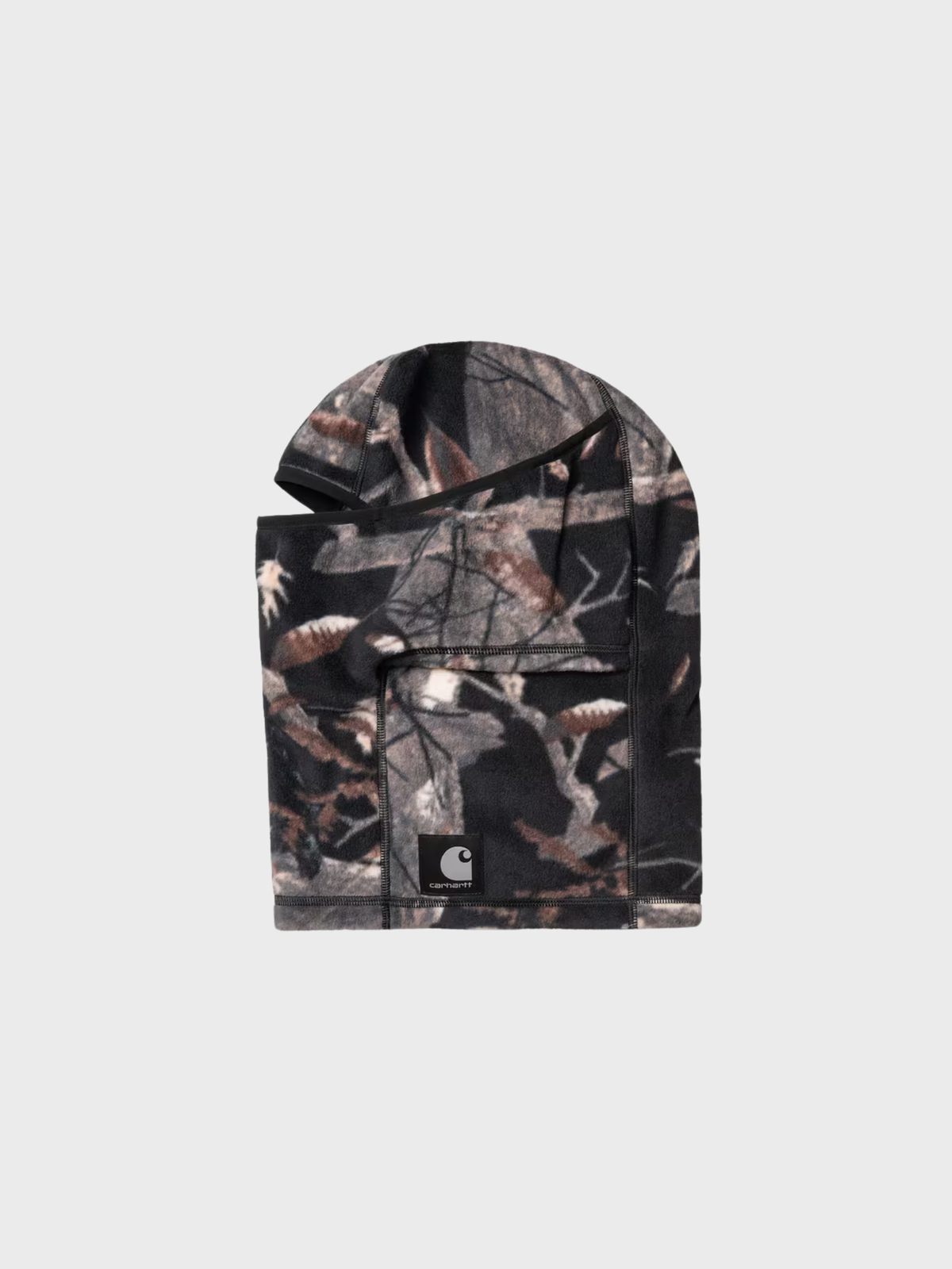 Carhartt WIP Blevin Mask — Camo Feather Tree / Black