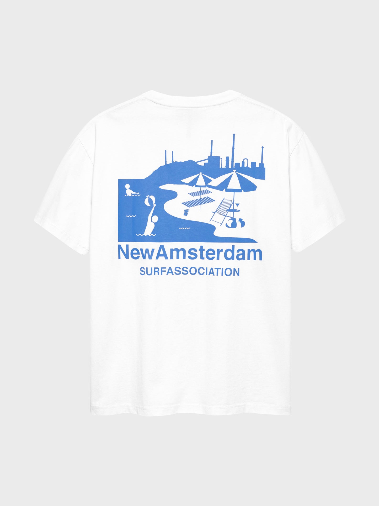Beach Sign Tee White — back