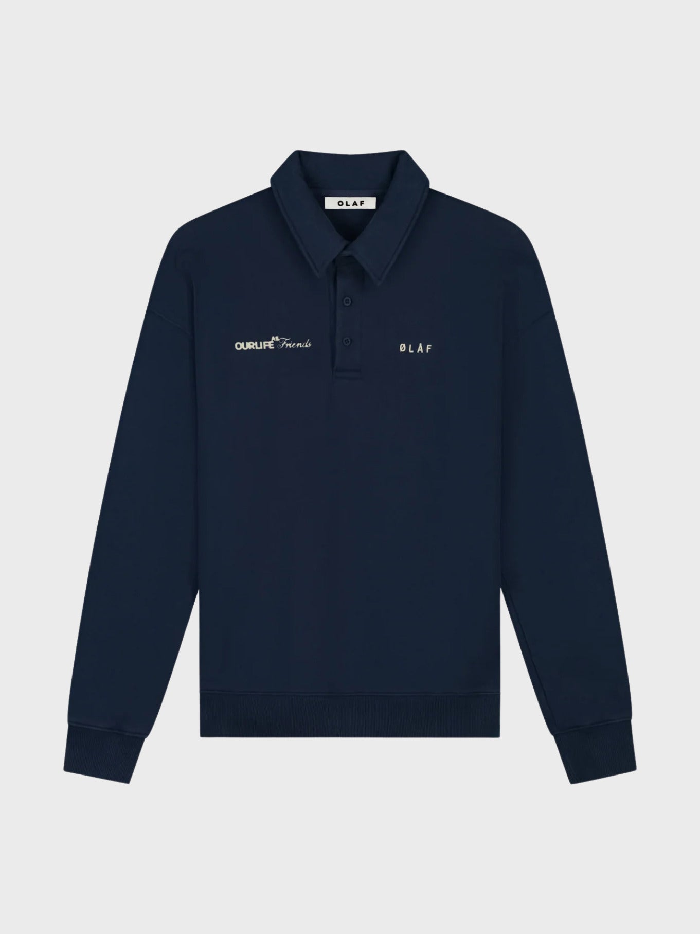 Script Friends Boxy Crewneck — front