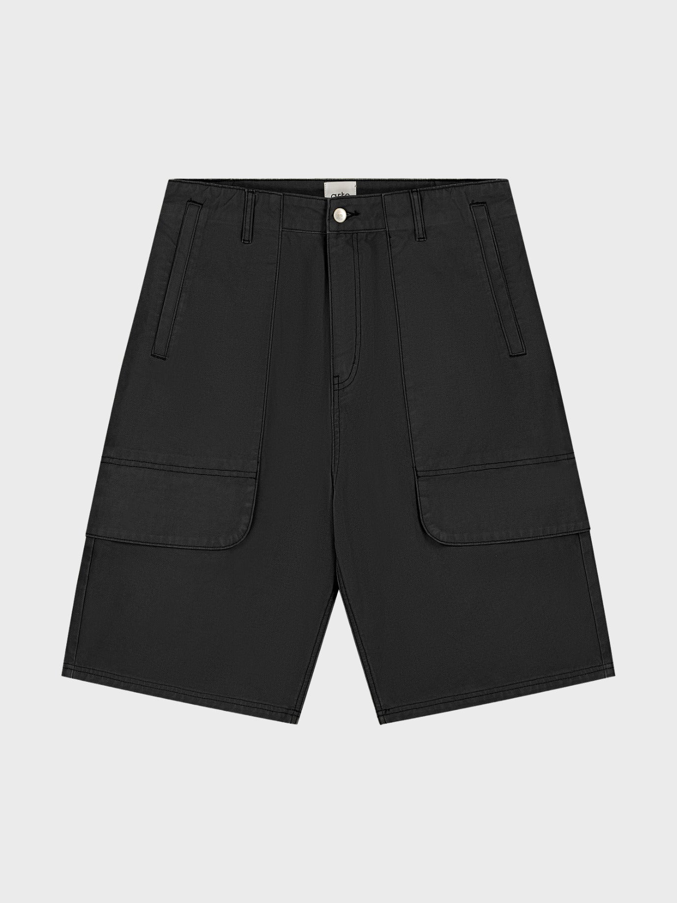 Canvas Cargo Shorts — front