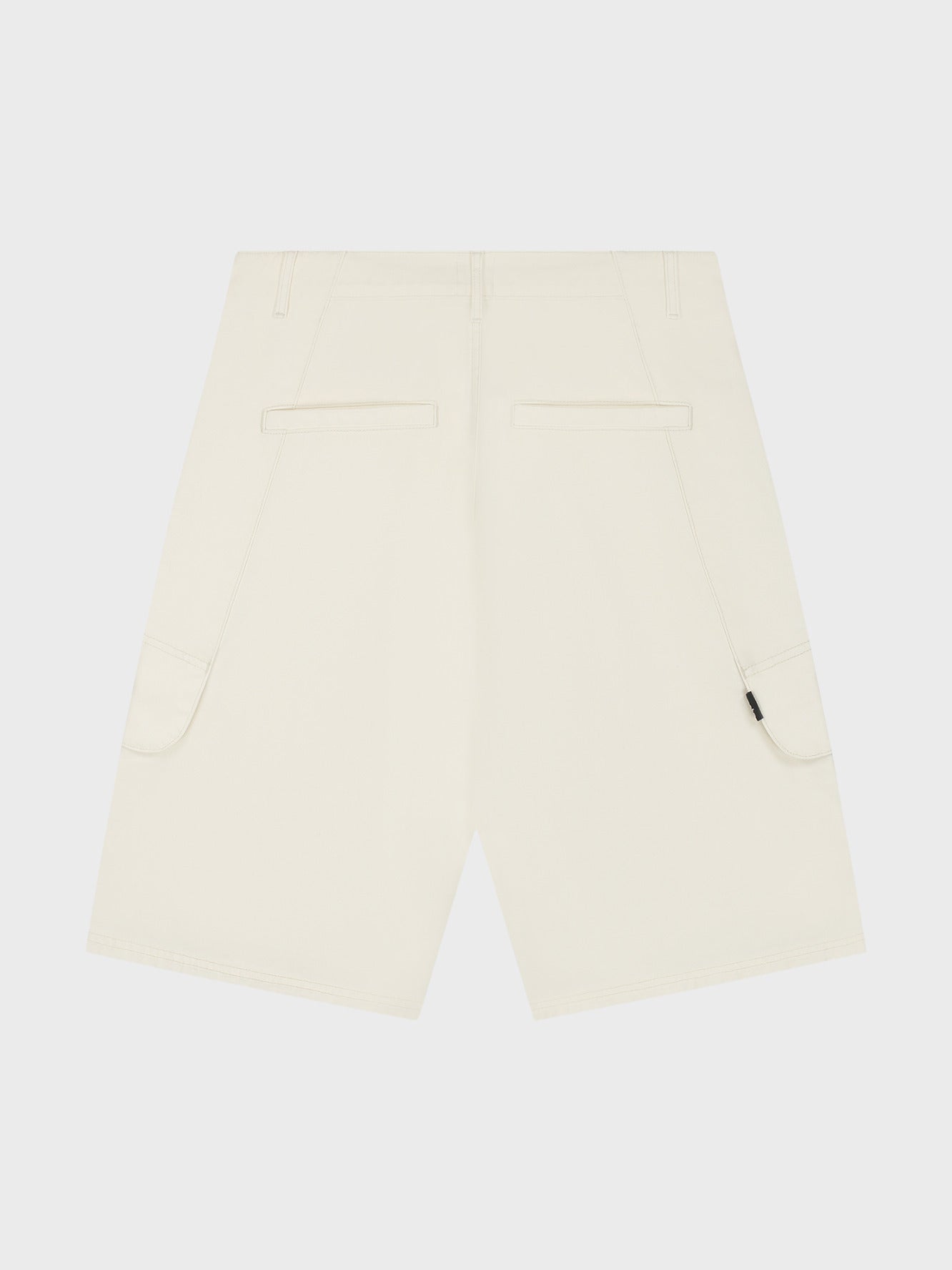 Canvas Cargo Shorts — back