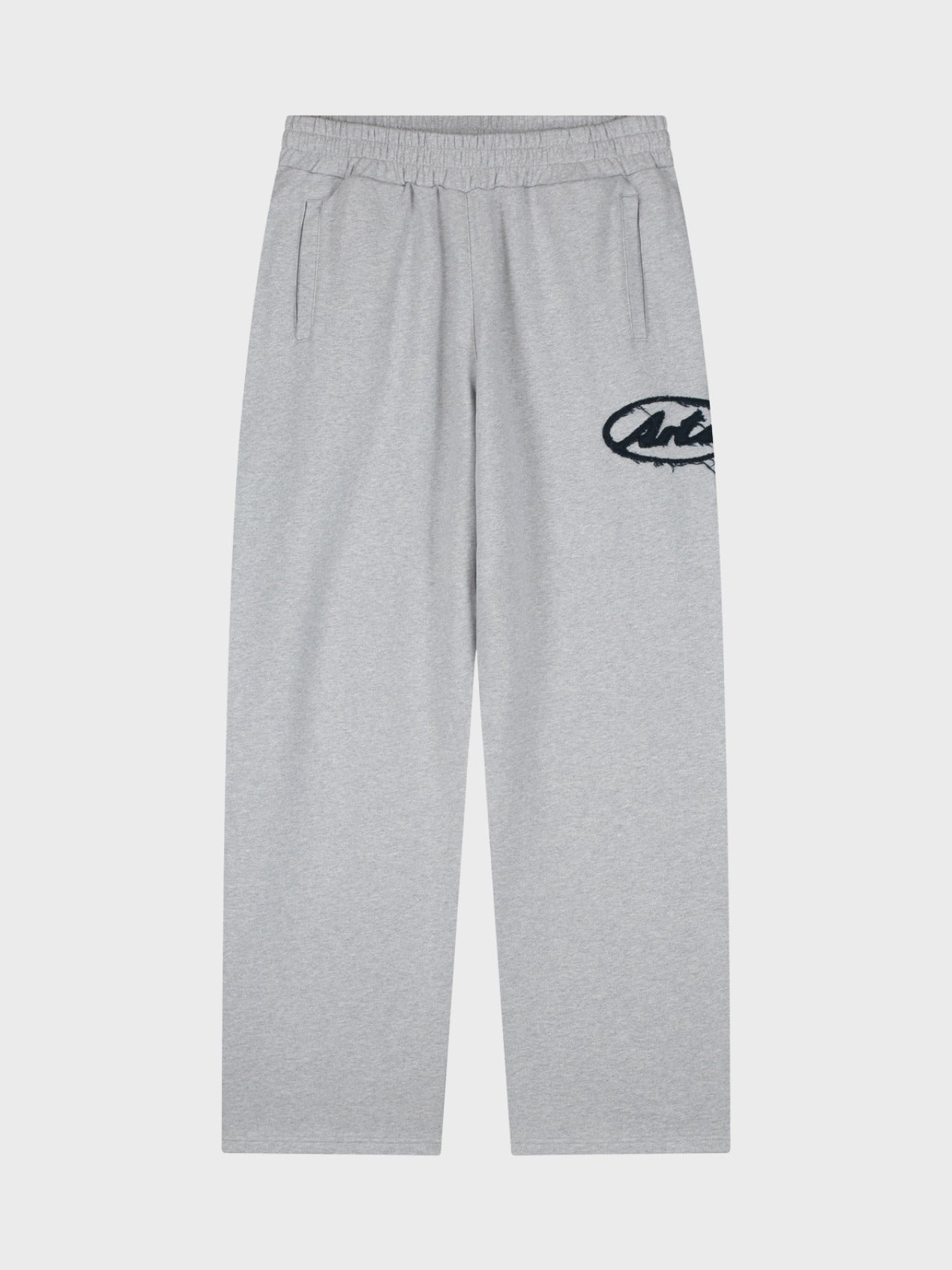 Circle Patch Logo Sweatpants — front