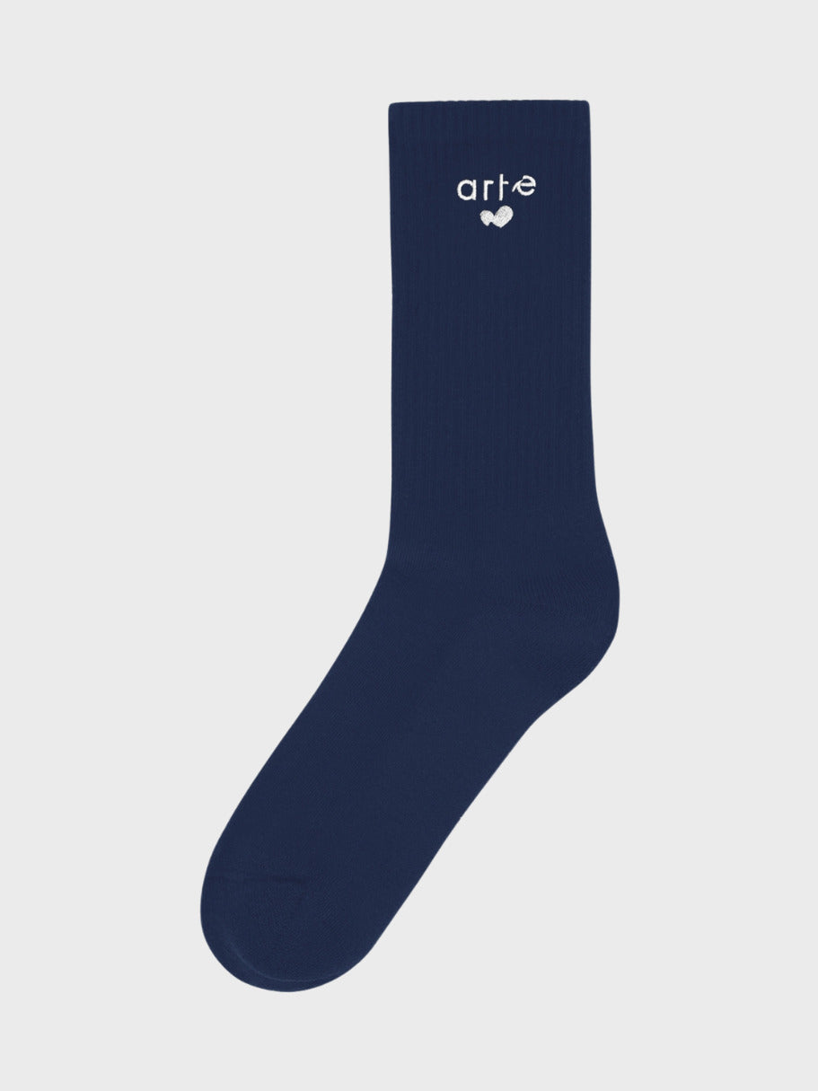 Heart Logo Socks — front