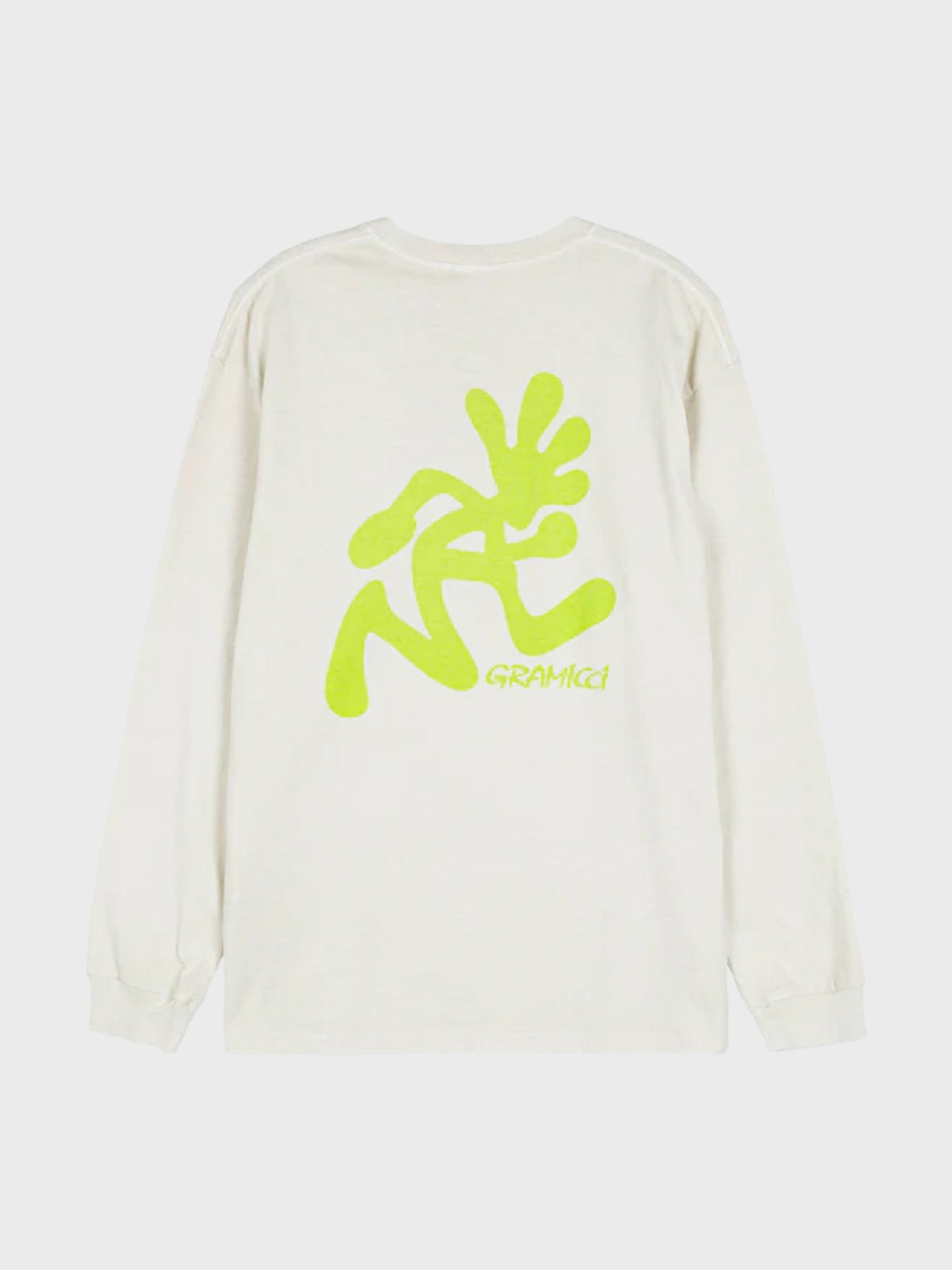 Running Man L/S Tee Pigment Dyed — front