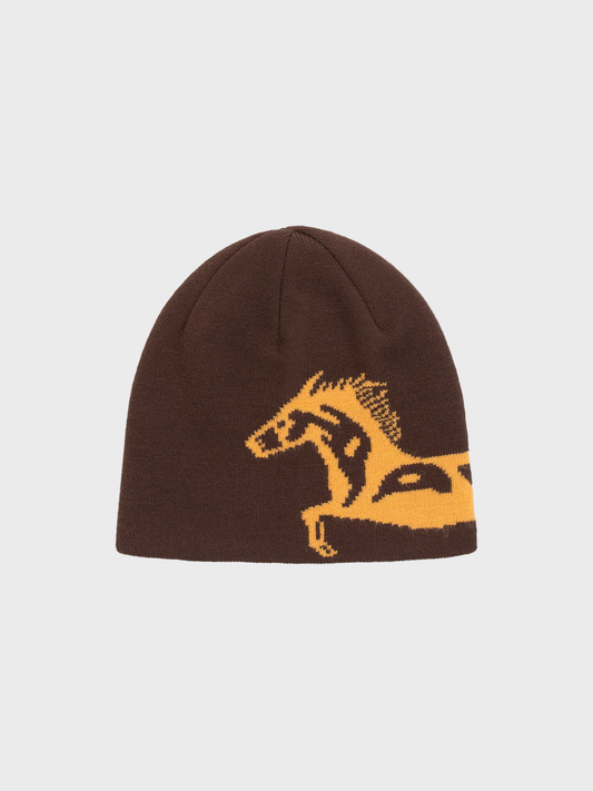 PAL Sporting Goods Gallop Beanie — Deep Mahogany