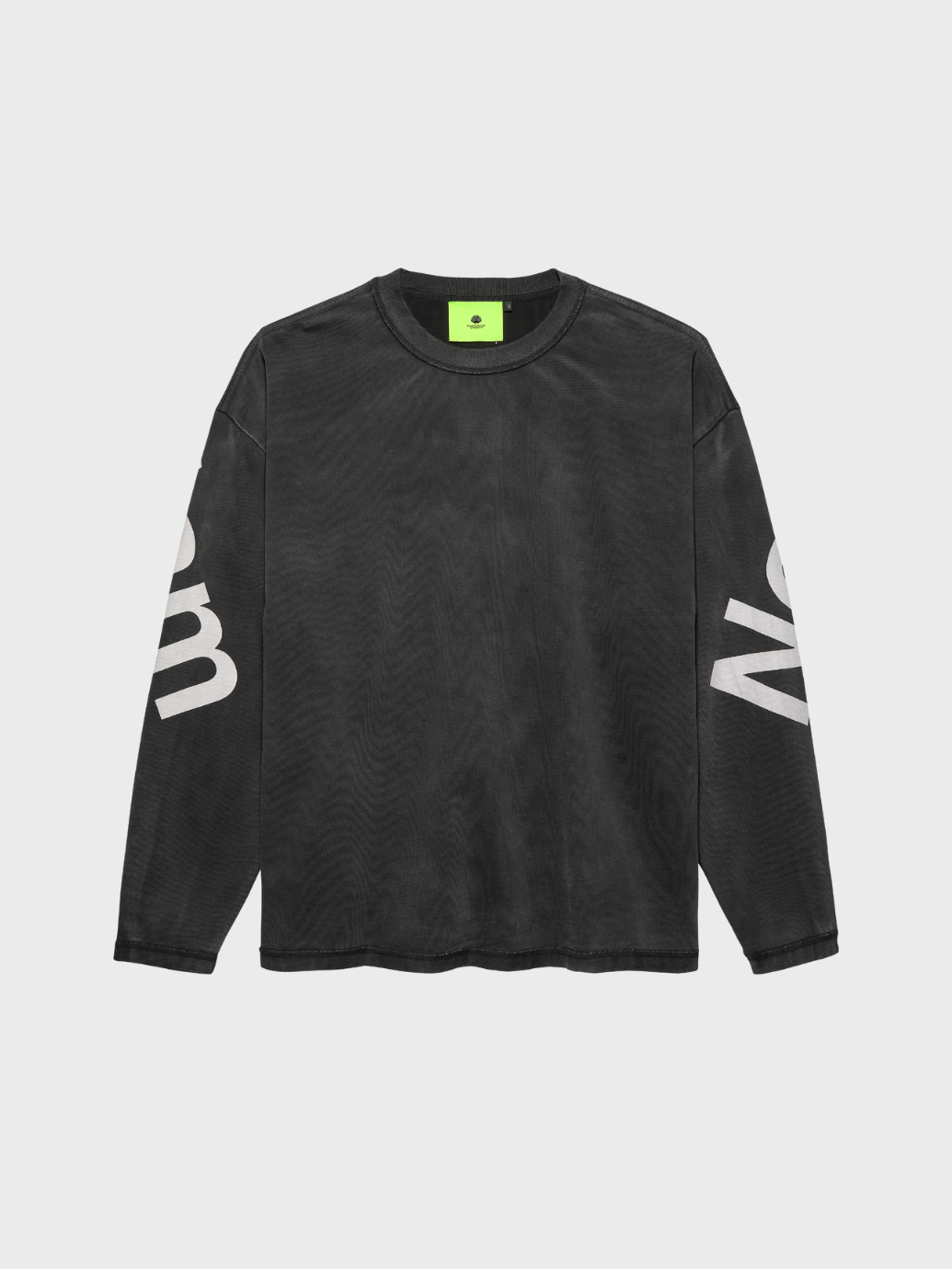 Big Logo Crewneck Washed Black