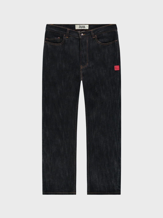 9-Dots Relaxed Slub Jeans
