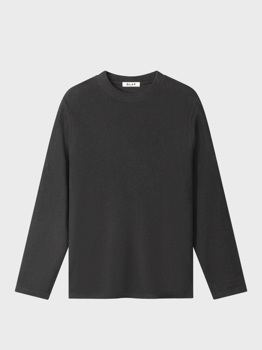 Ribbed Tee Ls