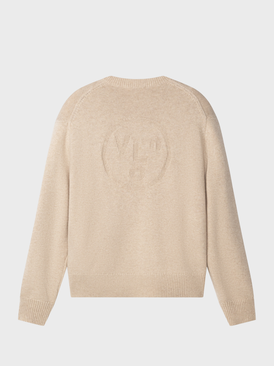 Face Knitted Crewneck