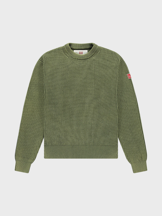 Fisherman Rib Knit Sweater