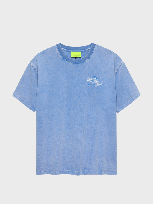 Welcome To Palmbeach Tee Blue