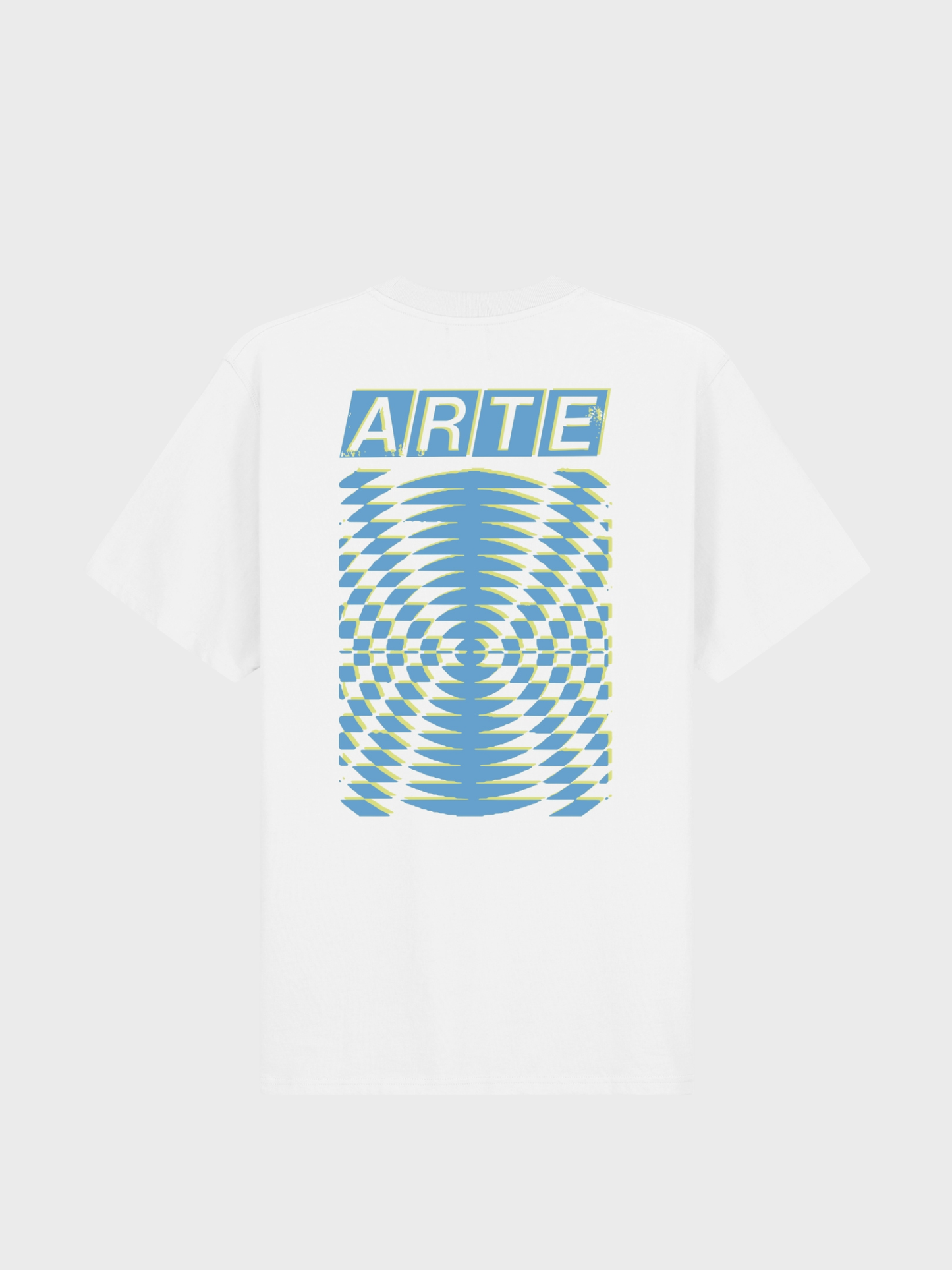 Abstract Back Print T-Shirt