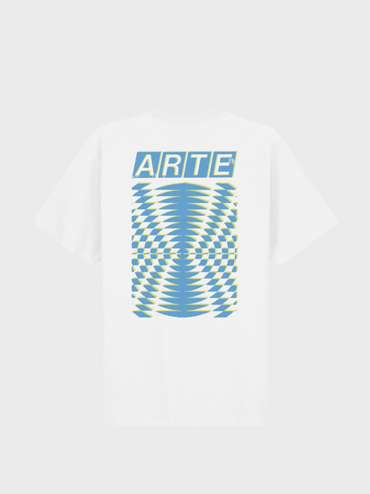 Abstract Back Print T-Shirt