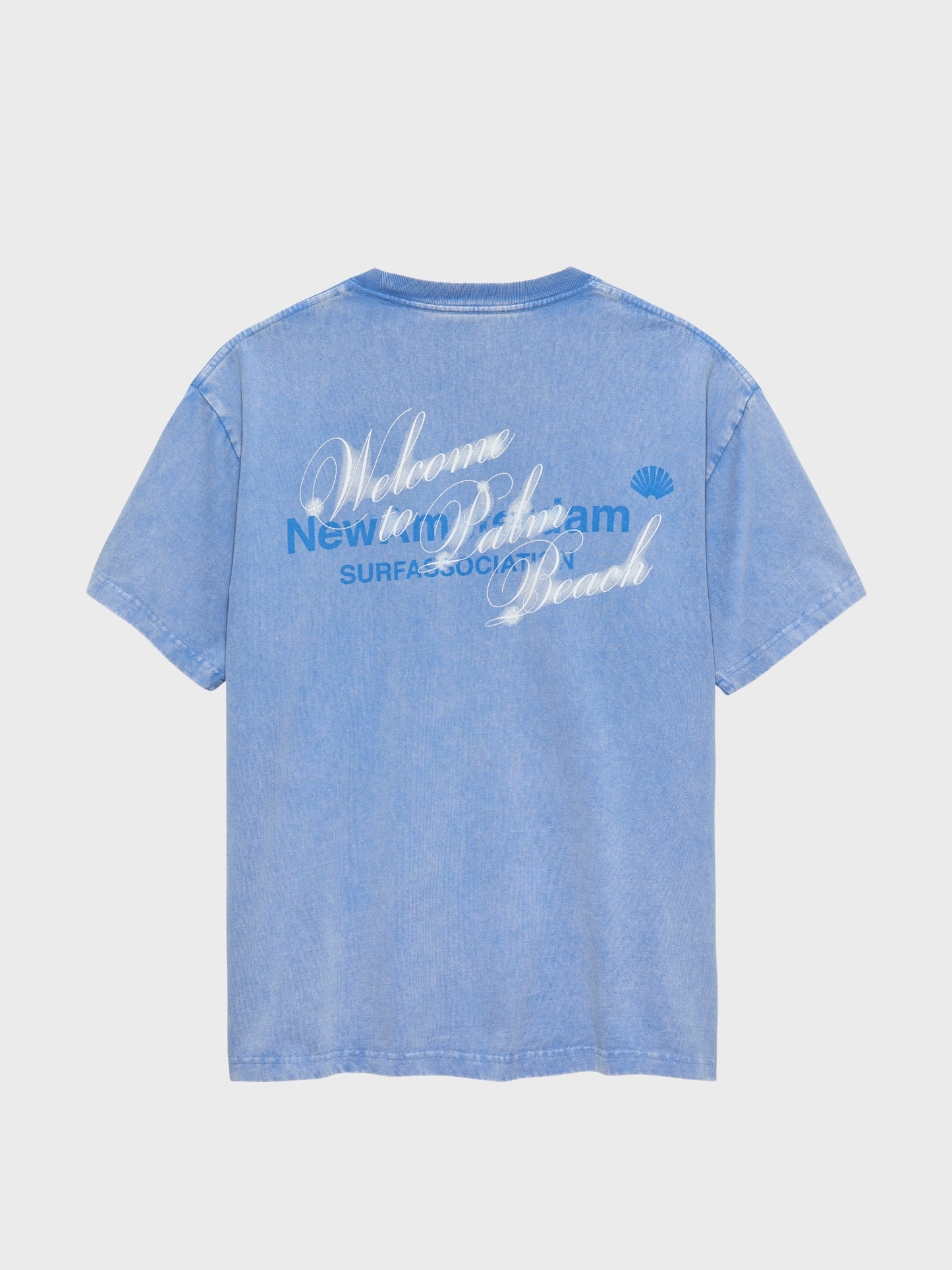 Welcome To Palmbeach Tee Blue