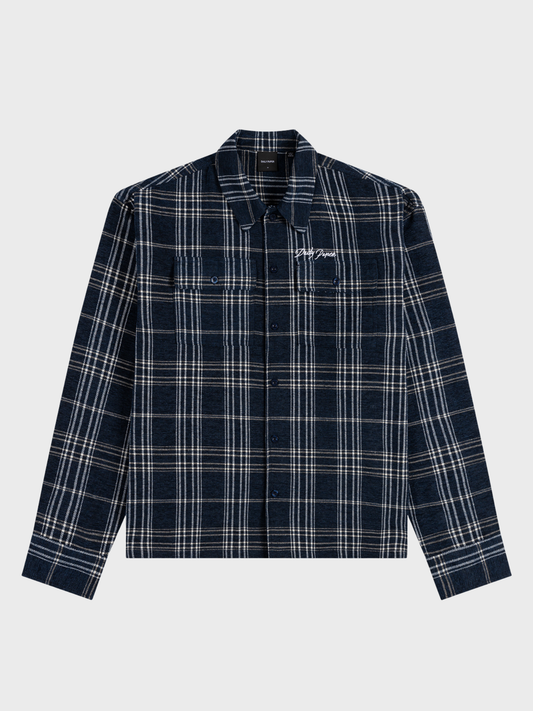 Chenille Script Ls Shirt