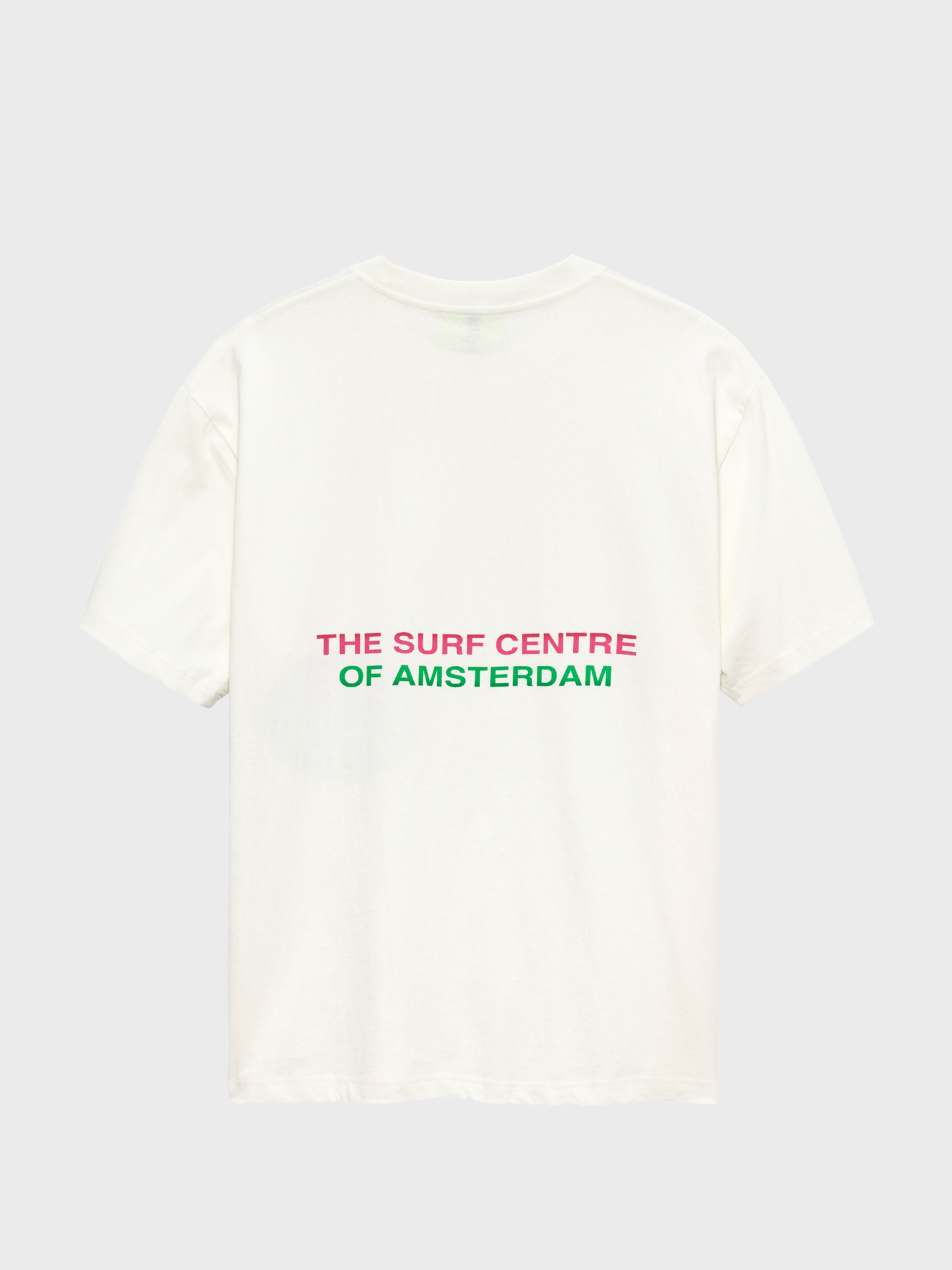 Surf Centre Tee Washed White