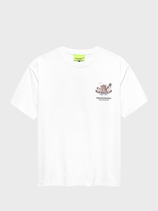 Tropical Tee White