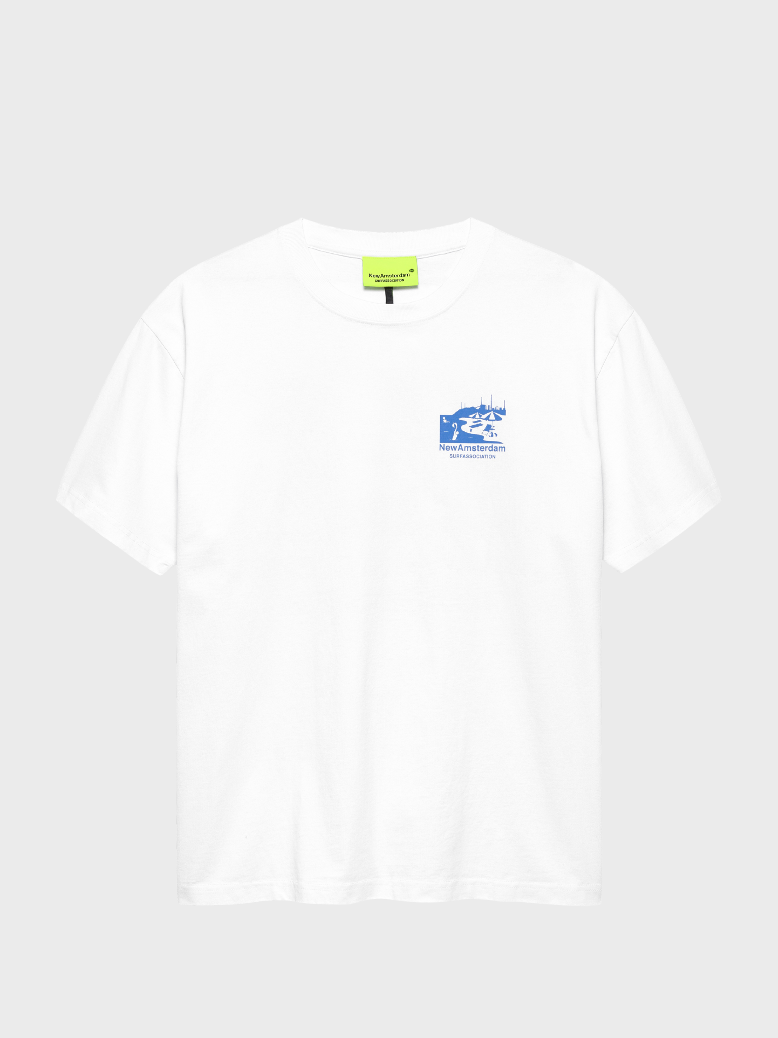 Beach Sign Tee White