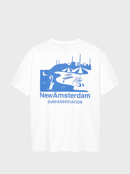Beach Sign Tee White