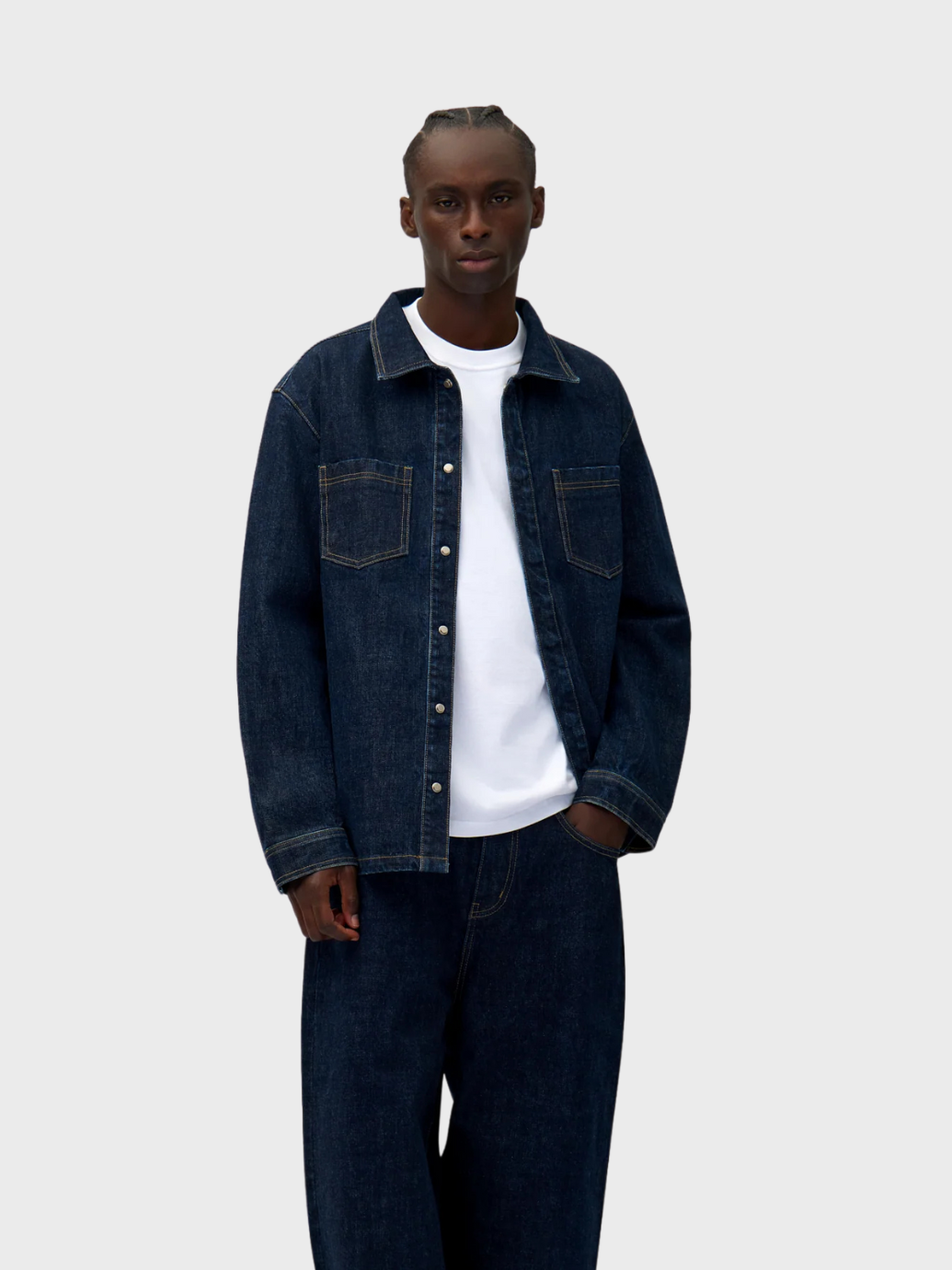 Oversized Denim Shirt